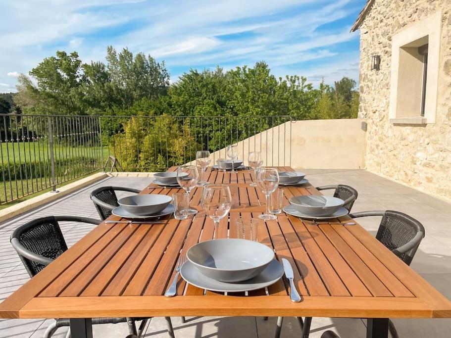 Appartement Dans Un Mas Provencal Allan Exteriér fotografie